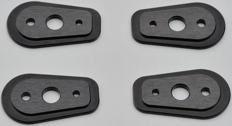 Daytona CNC adaptateur plaque clignotant adaptateur plaques al kaw sw 4 pièces