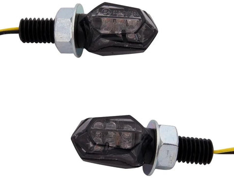 Spec-x led knipperlicht e-short3 led-minbli.eshort3 glass smoke, short sleeve
