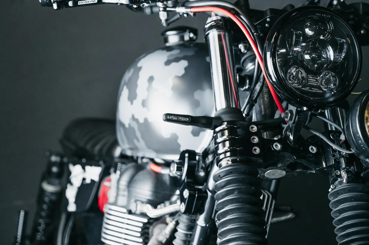 Clignotant du syndicat du motoïsme, clignotant arrière pos. triomphe du syndicat de la LIG