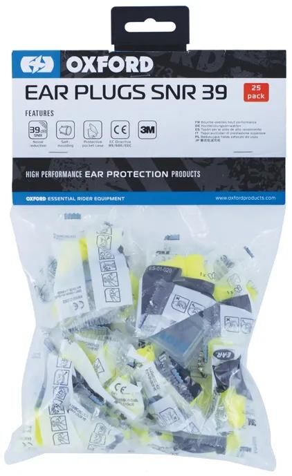 Protection auditive Oxford bouchons d'oreille sac de protection auditive = 25 paires