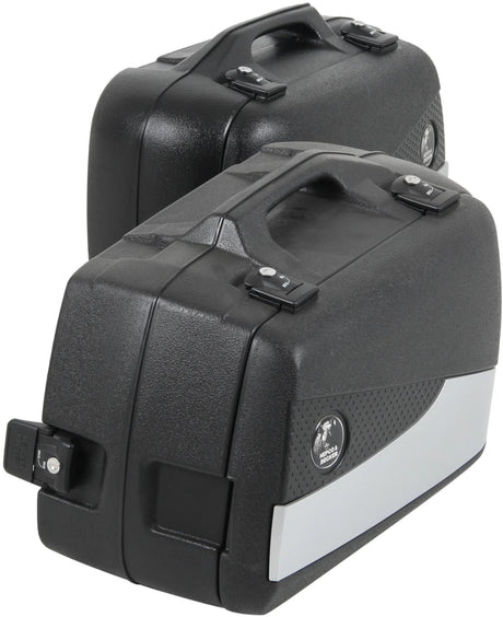 Hepco becker junior flash valise valises hepco junior flash 40 l argent set