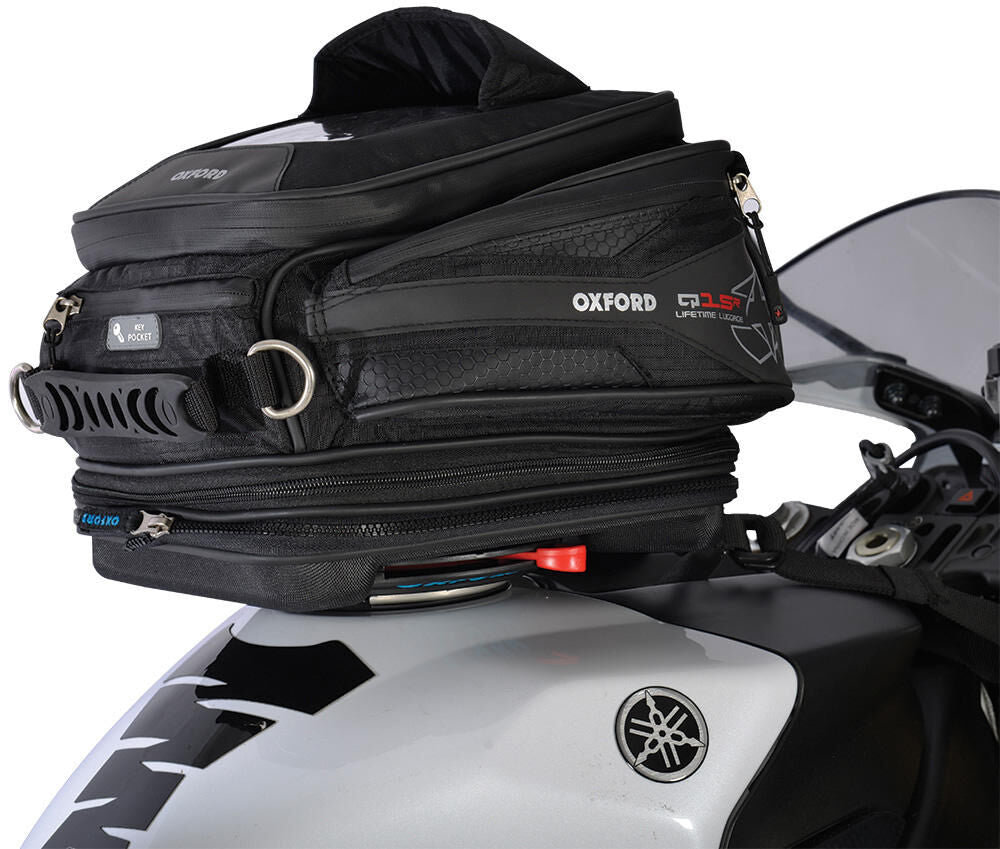 Oxford q15r sac à dos de réservoir sac à dos de réservoir q15r noir 15l quicklock