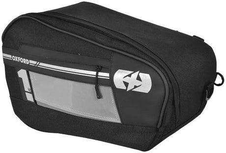 Sacs latéraux Oxford f1 p45 poches latérales f1 noir 2x22,5l 45l