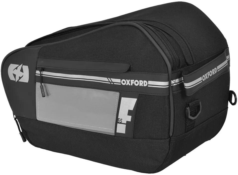 Sacs latéraux Oxford f1 p55 poches latérales f1 noir 2x27,5l 55l