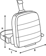 Sac de jambe Oxford aqua l1 sac de jambe aqua l1 noir