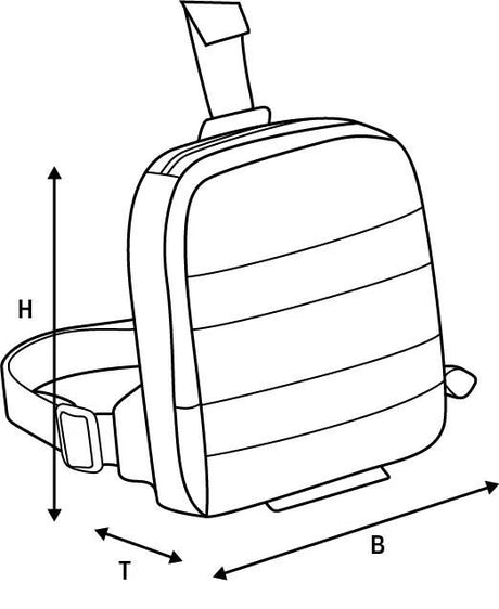 Sac de jambe Oxford aqua l1 sac de jambe aqua l1 noir