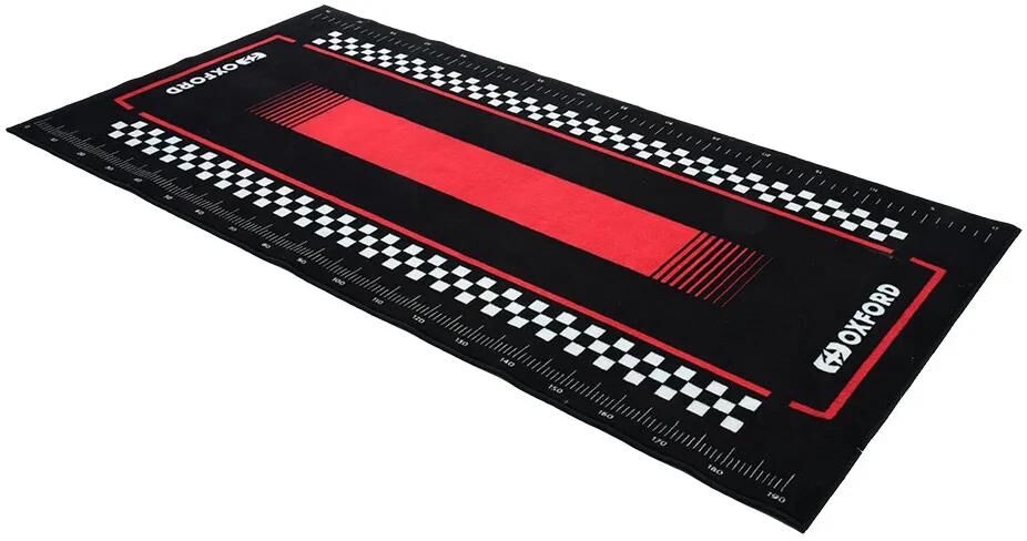 Oxford tapis d'atelier l tapis d'atelier pitlane l 200x100cm rouge