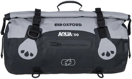 Oxford aqua t-50 rouleau de bagages rouleau de bagages t-50 noir gris