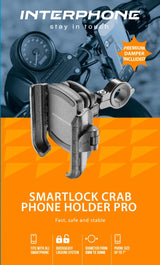 Interphone support de téléphone portable support de téléphone portable interph crab schw. universel pro