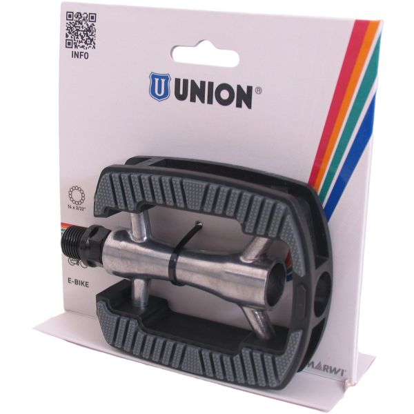 Union 821 pédales Alu Silver Blister