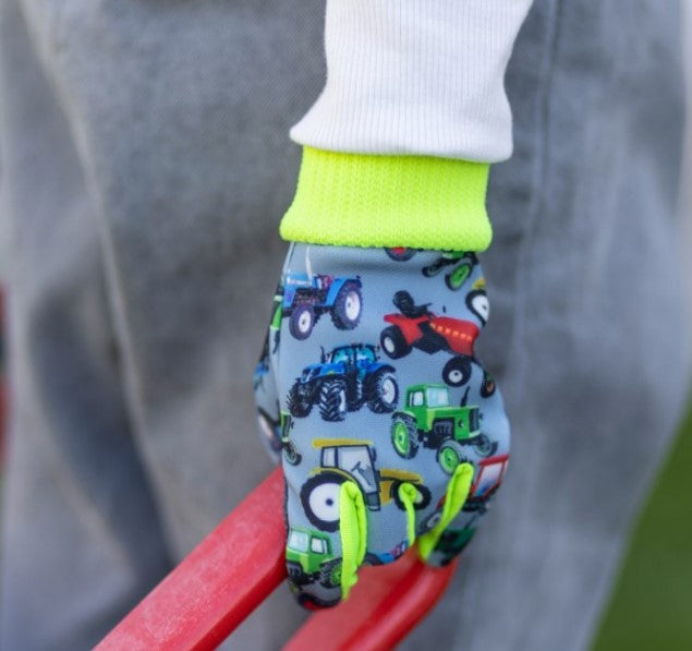 Gant enfant Keron joy 4 6 ans motif tracteur