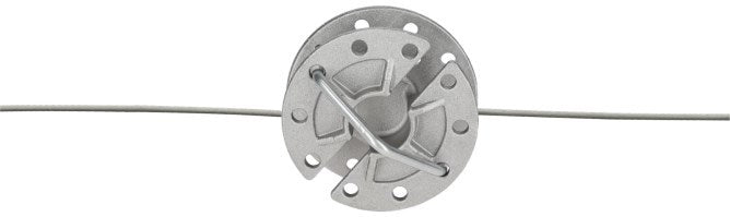 Ako products tendeur de fil intermédiaire en aluminium complet plus support
