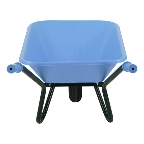 Brouette de jardin Fort 515 90 bleu bébé 2 plis