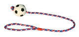 Balle en caoutchouc mousse sur corde 60cm