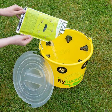 Produits attractif pour mouches pour seau à mouches flybucket