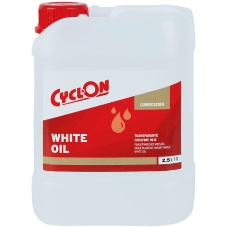 Huile blanche Cyclon (huile pour machine à coudre) huile pour machine à coudre - 2,5 litres