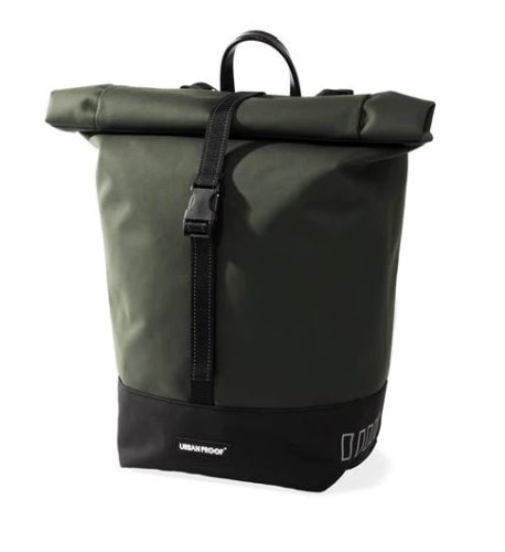 Dutchperfect urban proof single rolltop bag 20l vert recyclé