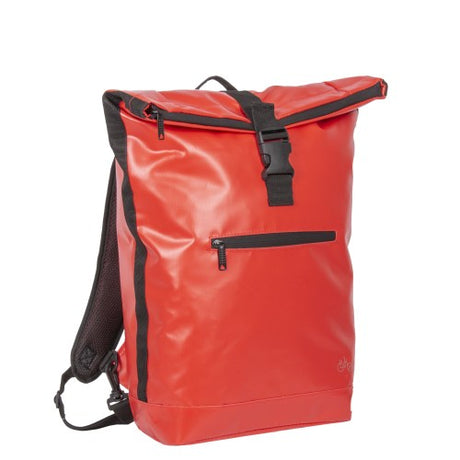 Carbon rolltop Carbon rolltop urban pu sac de vélo unique sac à dos rouge noir 63.102204