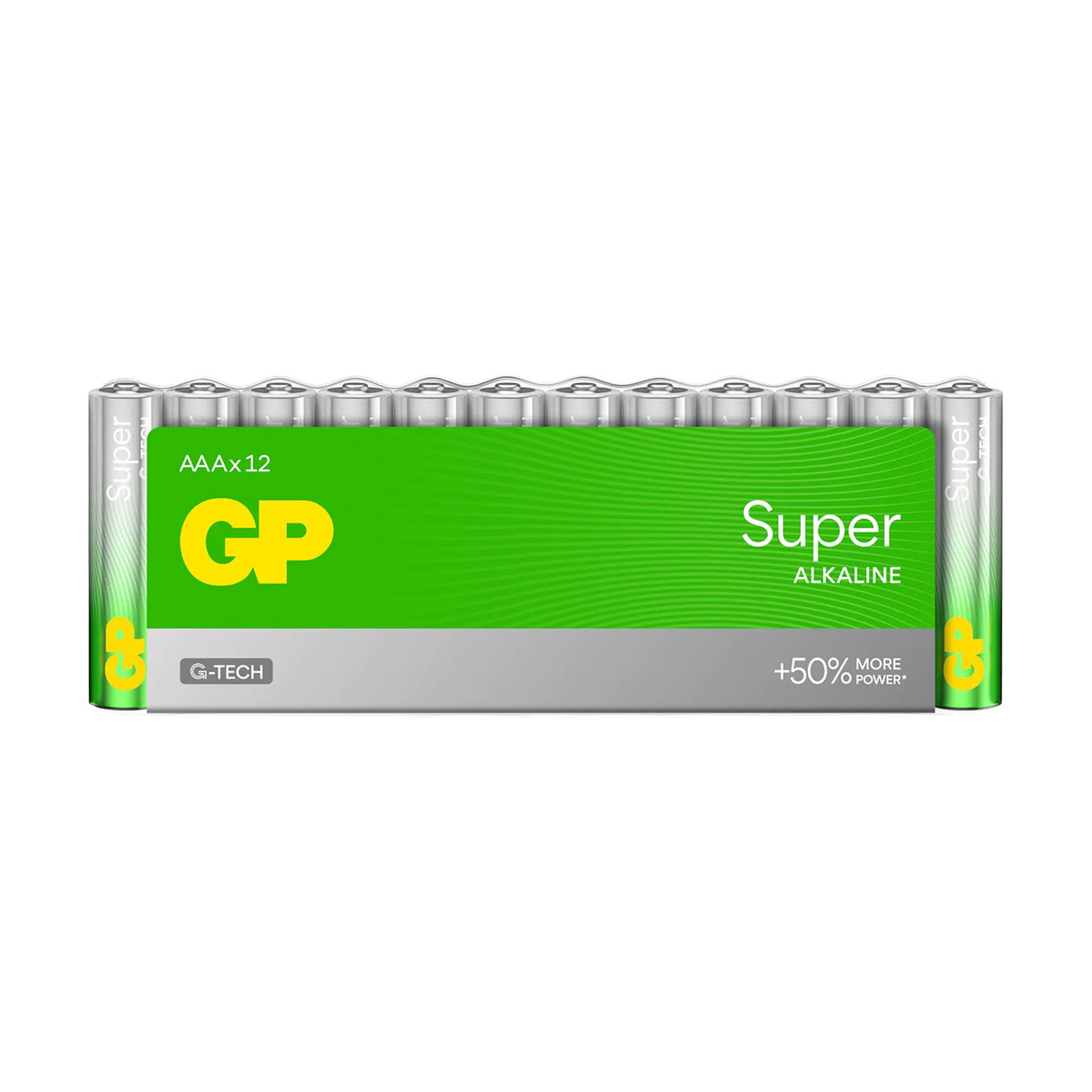 GP Super alkalické baterie AAA 12 hp