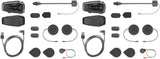 Système de communication pour casque interphone u-com 8 r casque com.system interp. kit double u-com 8r