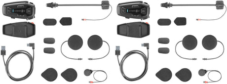 Système de communication pour casque interphone u-com 8 r casque com.system interp. kit double u-com 8r