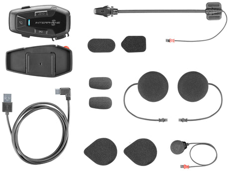Système de communication pour casque Interphone u-com 7 r kit unique
