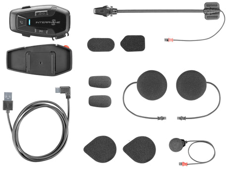 Système de communication pour casque Interphone u-com 7 r kit double casque com.system interp. u-com 7r