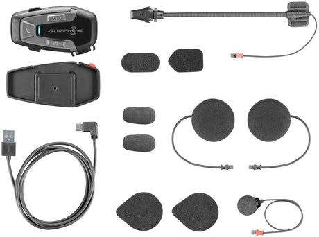 Système de communication pour casque interphone u-com 6 r casque com.system interp. kit simple u-com 6r