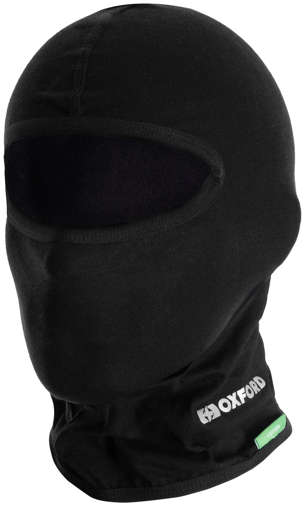 Cagoule Oxford à capuche tempête en coton noir ample