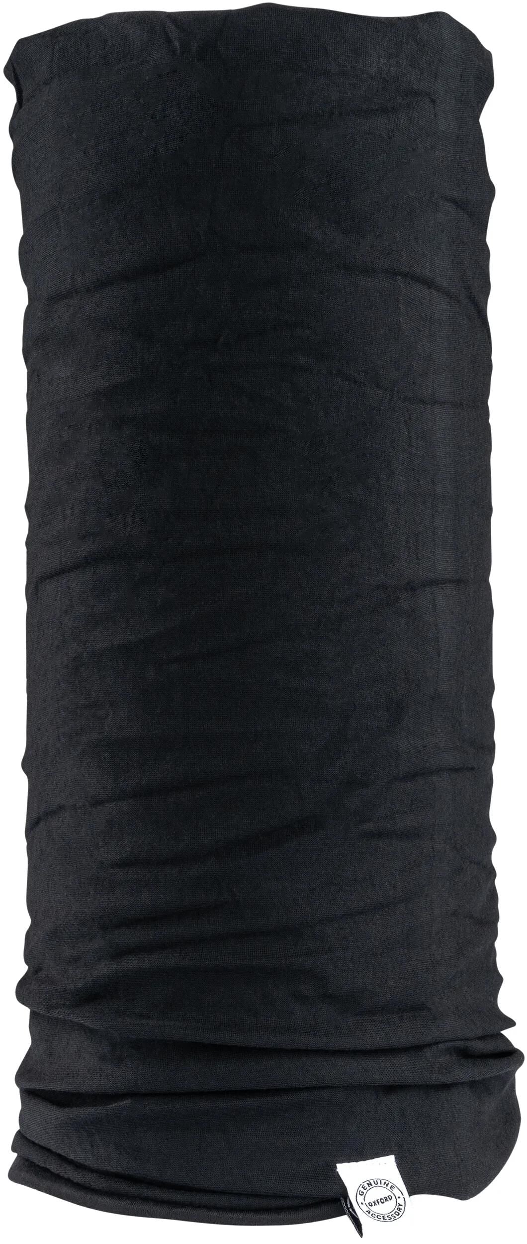 Chiffons multifonctionnels Oxford confortables et amusants. écharpe confortable noire