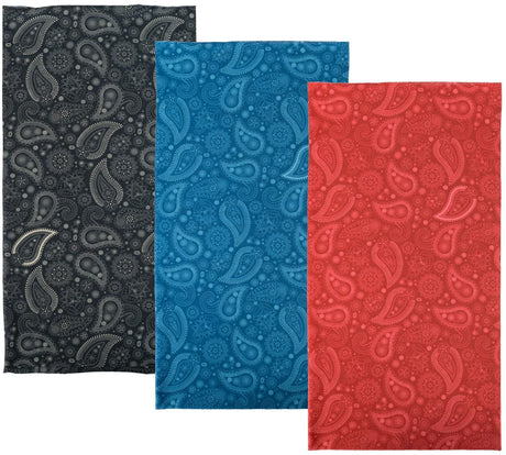 Oxford chiffons multifonctionnels foulard confortable confortable cachemire rouge 3-pack
