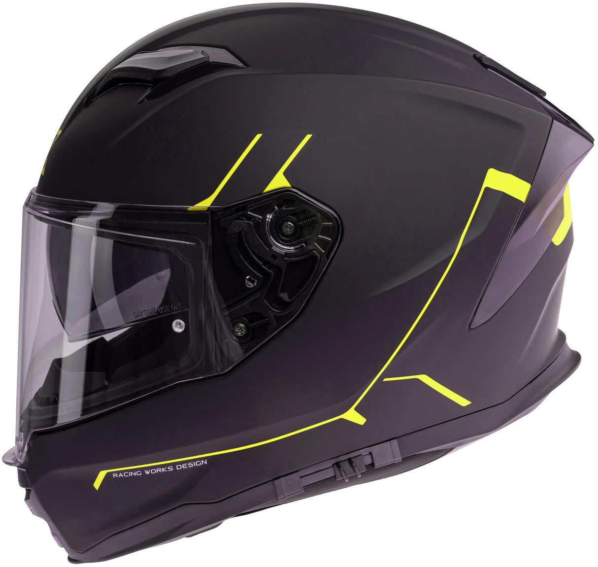 Casque intégral Spec-x sx-82.03 r2 casque stinger sx-82.03 r2 sw jaune fluo mat xl pi