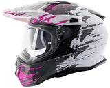 Casque enduro Spec-x sx-62.01 r1 stinger adv casque spac-x sx-62.01 r1 stinger adv m blanc rose
