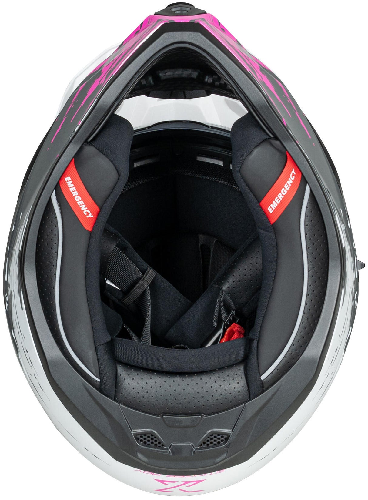 Casque enduro Spec-x sx-62.01 r1 stinger adv casque spac-x sx-62.01 r1 stinger adv s blanc rose