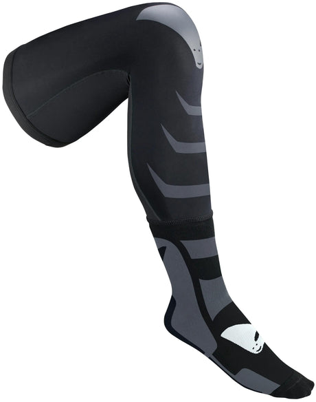 Chaussettes pipi Ufo chaussettes tout-terrain ufo longues noir gris gr. m