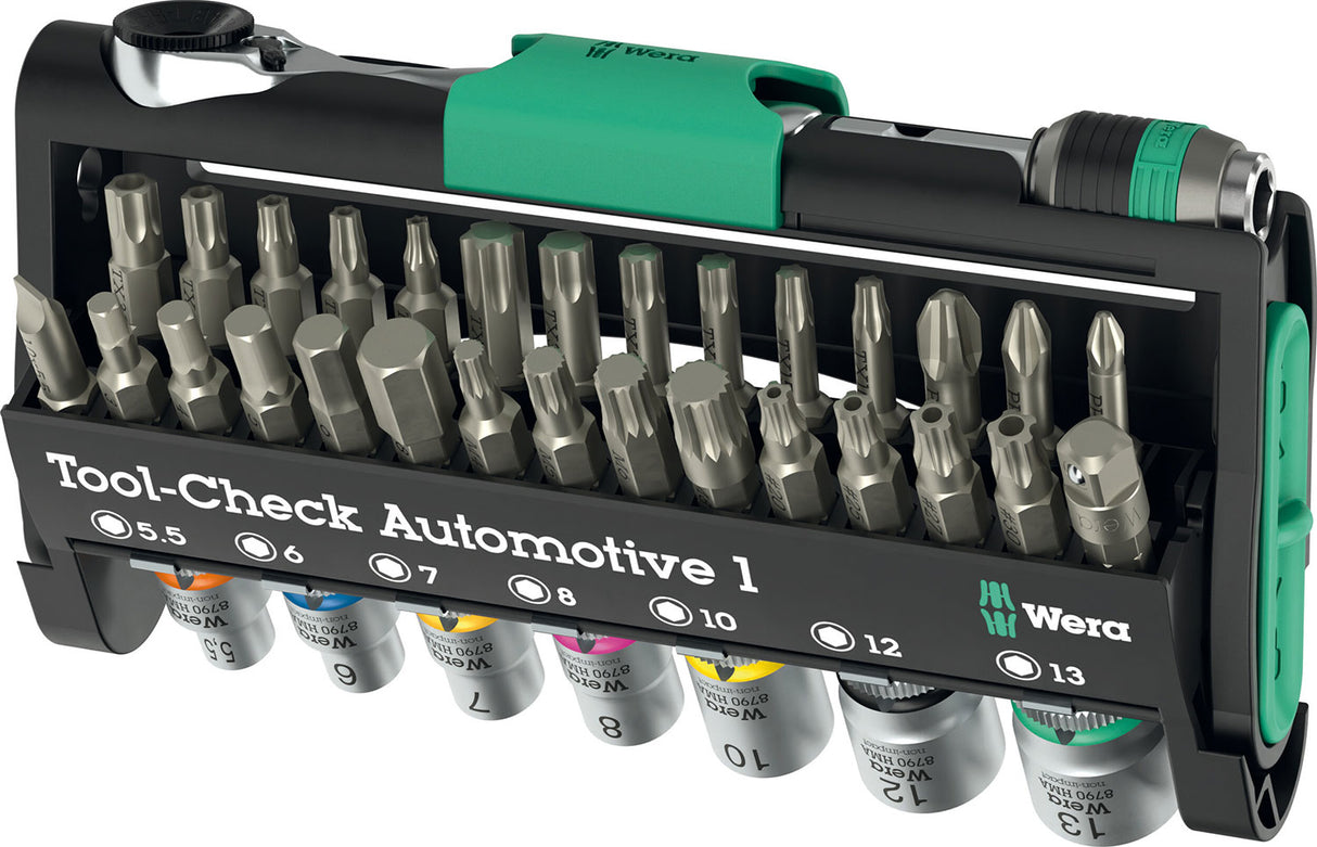 Wera outil-check automobile 1 - 38 pièces - 05049065001