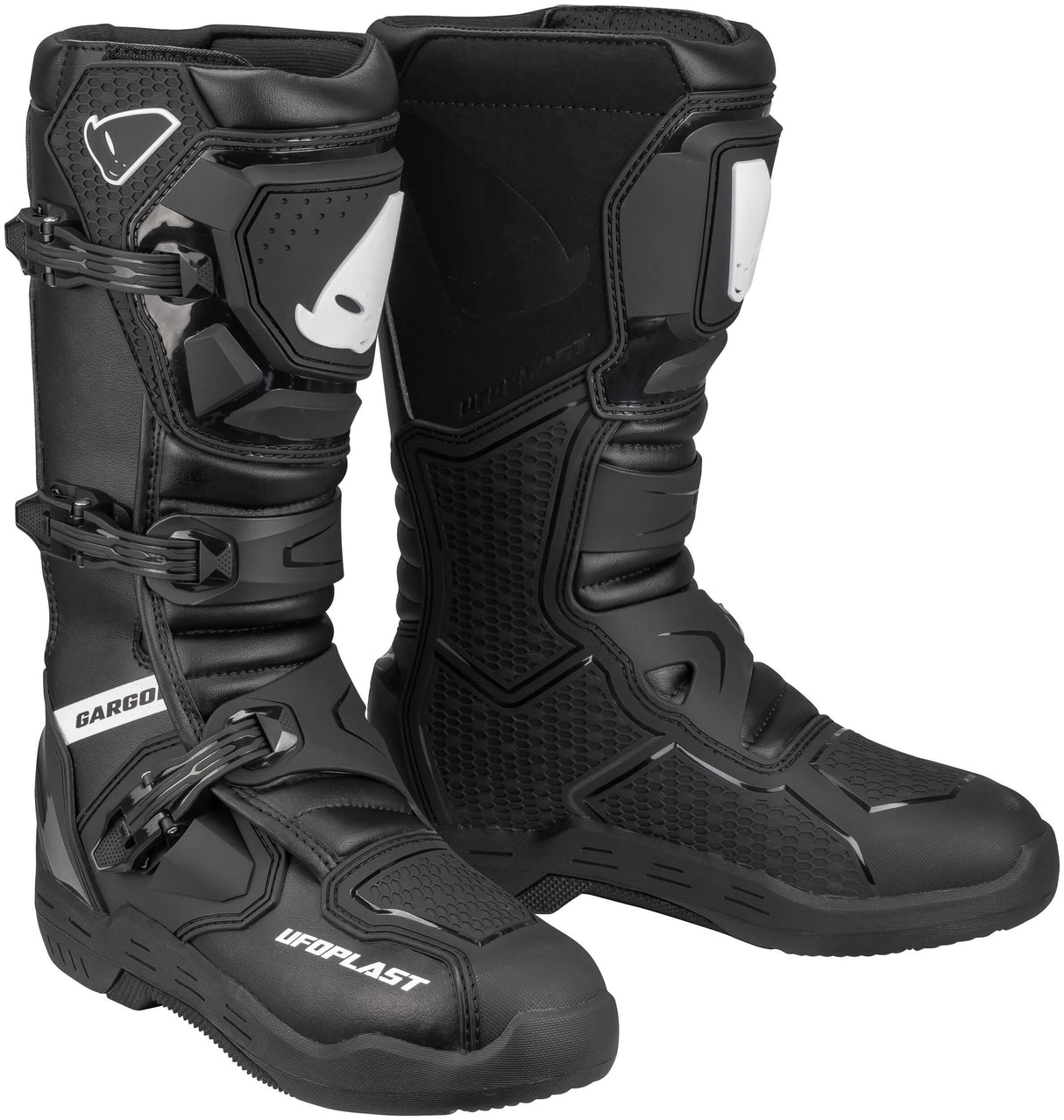 Ufo plast boot gargor bottes ufo gargor noir blanc gr. 43