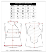 Gilet de protection UFO plast centurion bv3 gilet de protection ufo bv3 centurion noir s m
