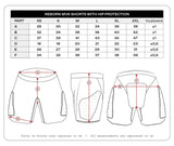 UFO Plast Protecteur Tuyau Reborn MV6 Pantalon de Protection UFO Reborn MV6 Noir GR. je
