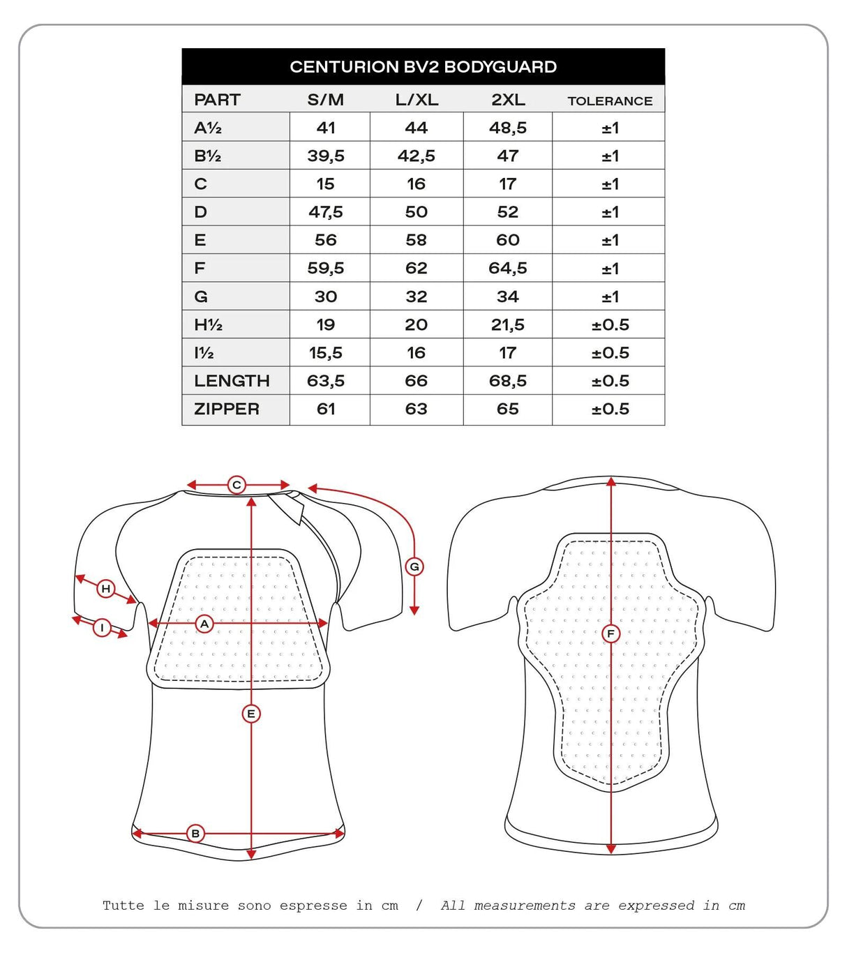 Chemise protectrice ovni plast centurion bv2 chemise protectrice ufo bv2 centurion noir l xl