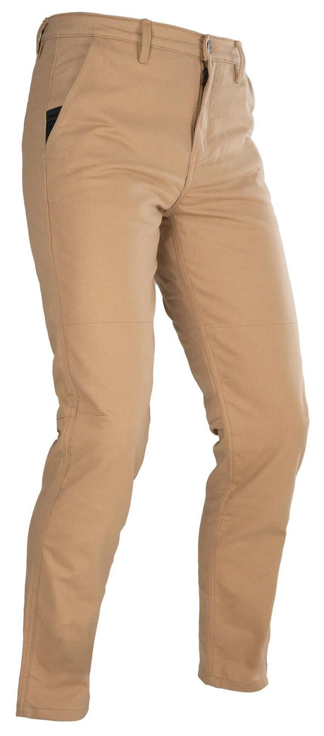 Pantalon chino en jean Oxford jeans chi beige taille régulière. 32