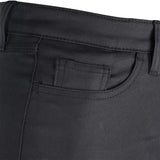 Pantalon Oxford aa pantalon jegging ciré ao ciré dames noir court gr. 20