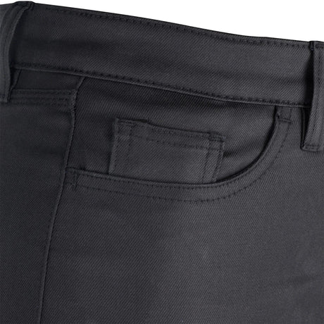 Pantalon Oxford aa wax jeggings pantalon ao ciré dames noir regu taille 08