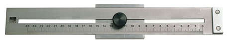 Règle de scribe Mib Messzeuge Mib 250 mm