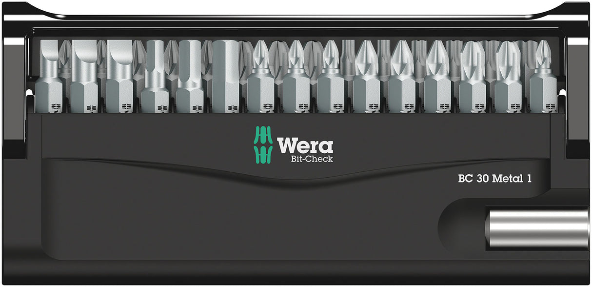 Wera bit-check 30 métal 1 sb, 30 pièces
