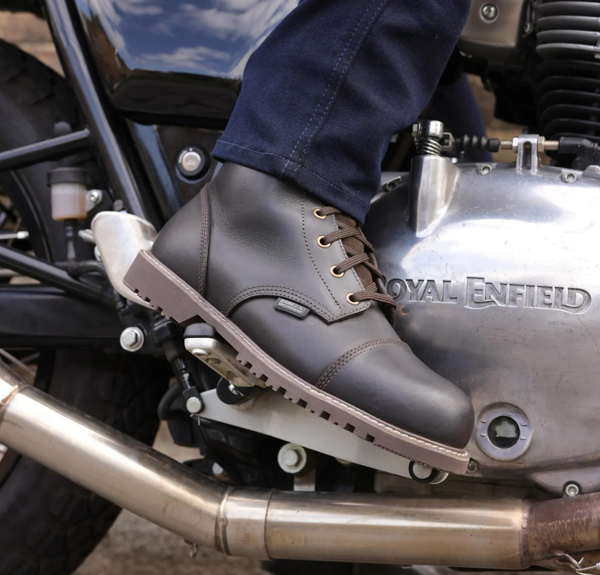 Botte Oxford merton 2.0 chaussure merton 2.0 ms marron foncé gr. 46