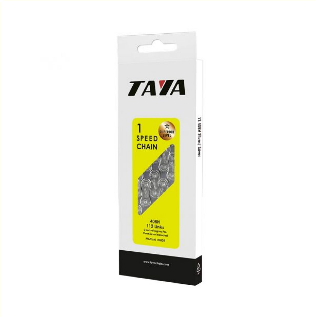 Taya halskæde 408h 1 2x3 32 1-hastighed sort sort 112 switching-kort