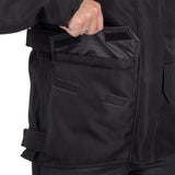 Veste Oxford Spartan Long wp ws veste noire. veste spartiate da noire longue taille 08