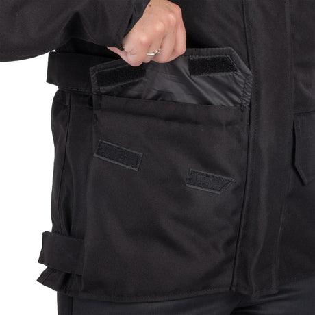 Veste Oxford Spartan Long wp ws veste noire. veste spartiate da noire longue taille 10