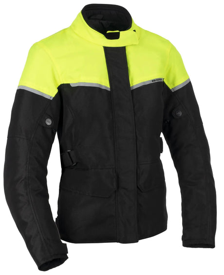 Veste Oxford Spartan Long wp ws veste noire. veste spartiate da bw jaune fluo taille longue